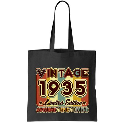 Vintage 1935 90th Birthday Limited Edition Awesome Epic Legend Bag
