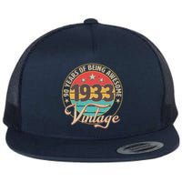 Vintage 1933 90 Years Of Being Awesome Flat Bill Trucker Hat