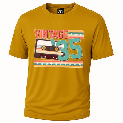 Vintage 1935 90th Birthday Cassette Tape Performance Shirt