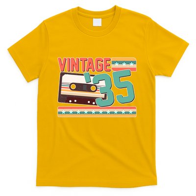 Vintage 1935 90th Birthday Cassette Tape T-Shirt
