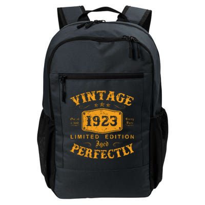 Vintage 1923 99 Birthday Gifts 99th Birthday Gifts Daily Commute Backpack