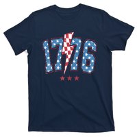 Vintage 1776 American Flag With Stars T-Shirt