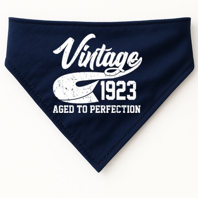 Vintage 1923 Aged To Perfection 100th Birthday USA-Made Doggie Bandana
