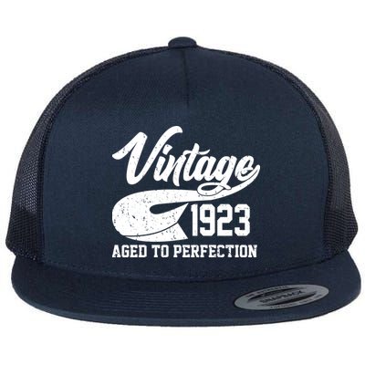 Vintage 1923 Aged To Perfection 100th Birthday Flatbill Hat