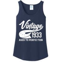 Vintage 1933 Aged To Perfection 90th Birthday Ladies Essential Tank