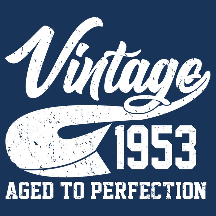 Vintage 1953 Aged To Perfection 70th Birthday USA-Made Doggie Bandana