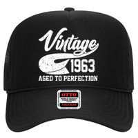 Vintage 1963 Aged To Perfection 60th Birthday Trucker Hat