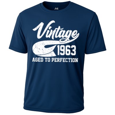 Vintage 1963 Aged To Perfection 60th Birthday Performance Shirt
