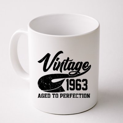 Vintage 1963 Aged To Perfection 60th Birthday Coffee Mug