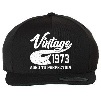 Vintage 1973 Aged To Perfection 50th Birthday Wool Snapback Cap