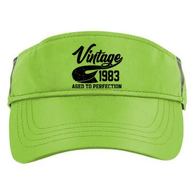 Vintage 1983 Aged To Perfection 40th Birthday Adult Drive Performance Visor