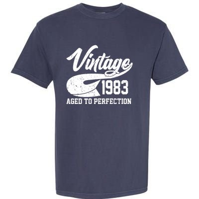 Vintage 1983 Aged To Perfection 40th Birthday Garment-Dyed Heavyweight T-Shirt