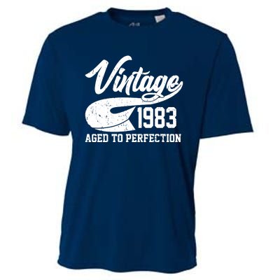 Vintage 1983 Aged To Perfection 40th Birthday Cooling Performance Crew T-Shirt