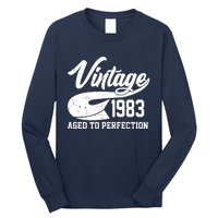 Vintage 1983 Aged To Perfection 40th Birthday Long Sleeve Shirt