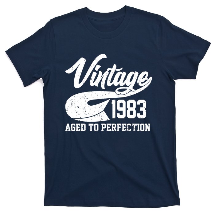 Vintage 1983 Aged To Perfection 40th Birthday T-Shirt