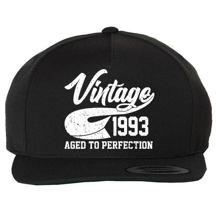 Vintage 1993 Aged To Perfection 30th Birthday Wool Snapback Cap