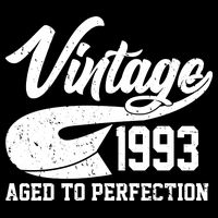 Vintage 1993 Aged To Perfection 30th Birthday Wool Snapback Cap