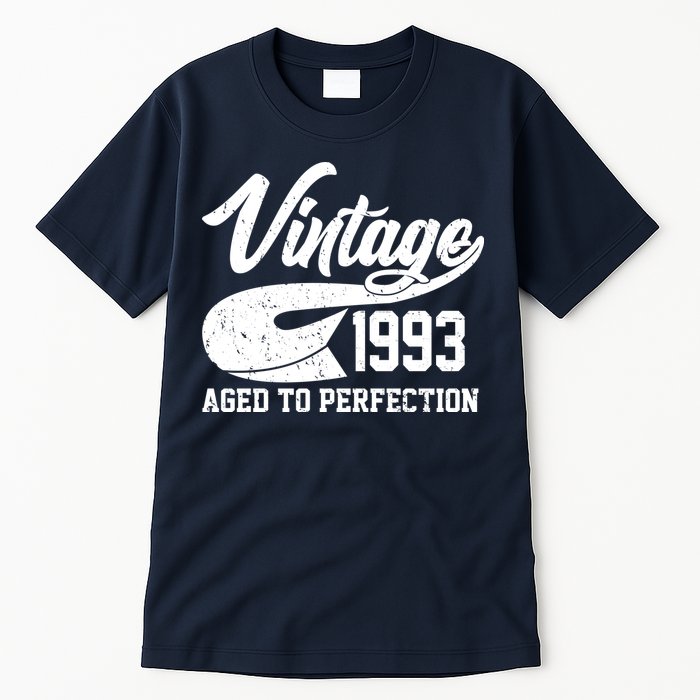Vintage 1993 Aged To Perfection 30th Birthday Tall T-Shirt