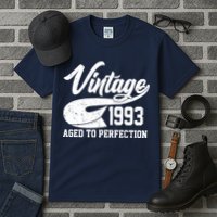 Vintage 1993 Aged To Perfection 30th Birthday Tall T-Shirt