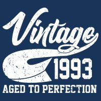 Vintage 1993 Aged To Perfection 30th Birthday Poster