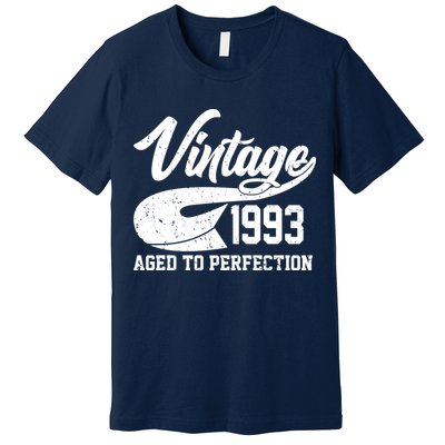 Vintage 1993 Aged To Perfection 30th Birthday Premium T-Shirt