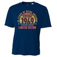 Vintage 1969 Birthday 55 Years Of Being Awesome Limited Edition Cooling Performance Crew T-Shirt