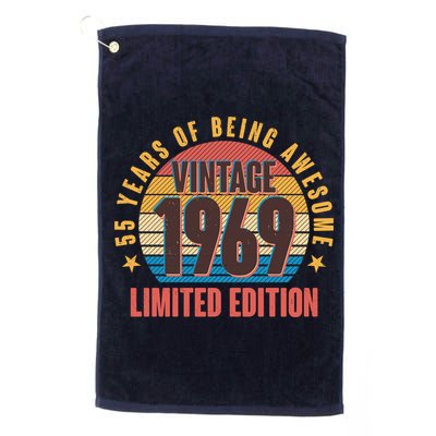 Vintage 1969 Birthday 55 Years Of Being Awesome Limited Edition Golf Towel