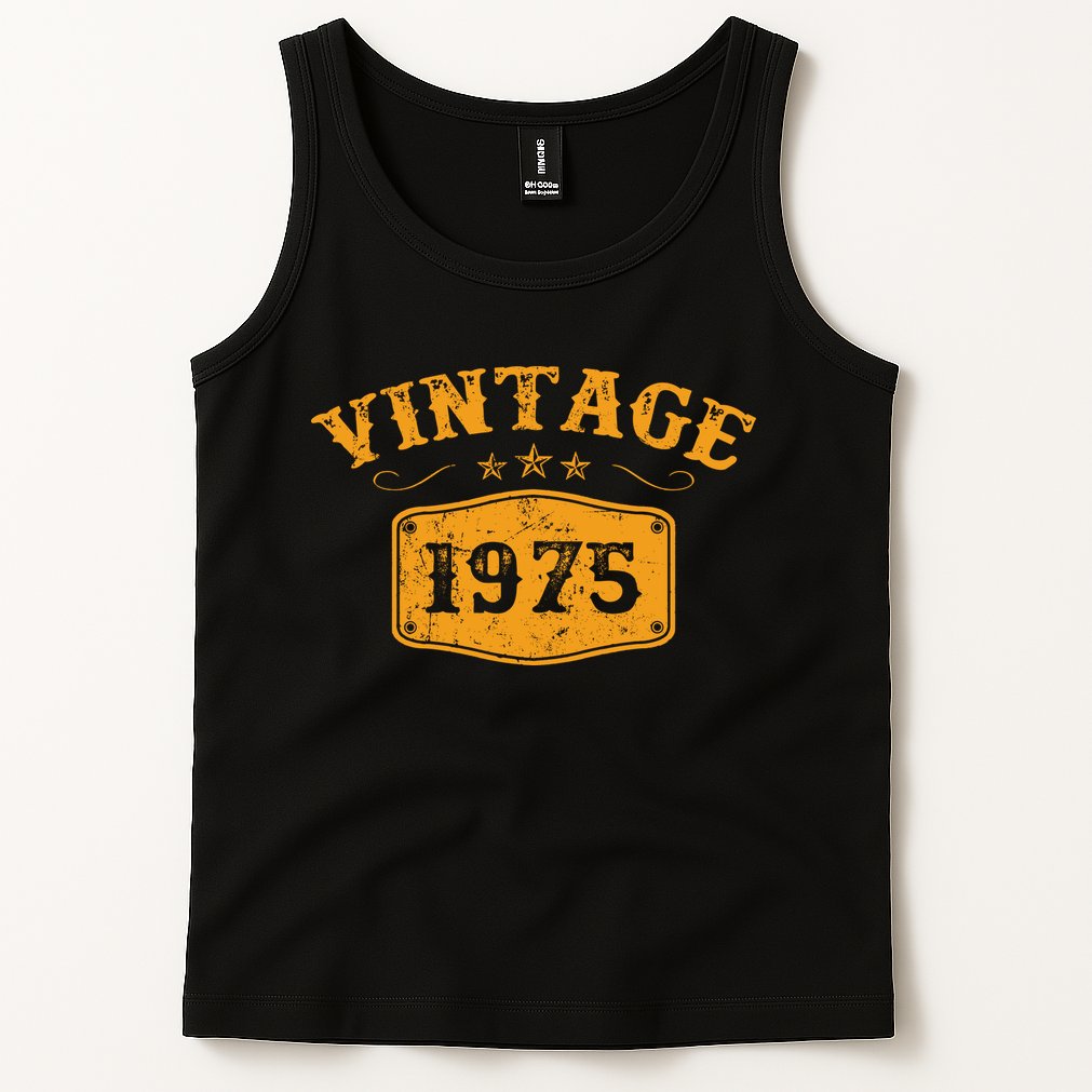 Vintage 1975 Birthday Gifts Tank Top