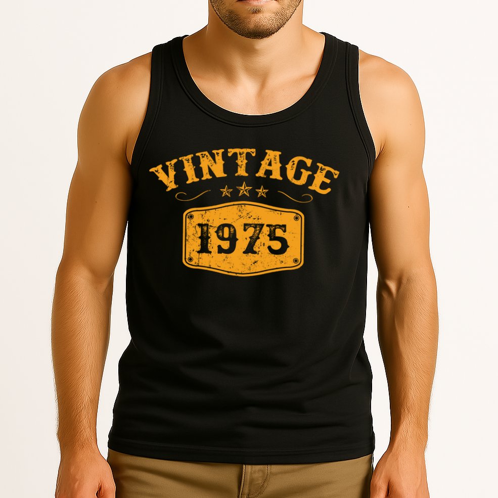 Vintage 1975 Birthday Gifts Tank Top