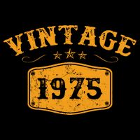 Vintage 1975 Birthday Gifts Tank Top