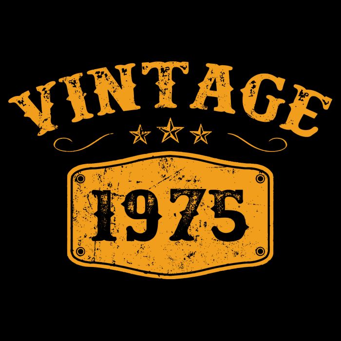 Vintage 1975 Birthday Gifts Tank Top
