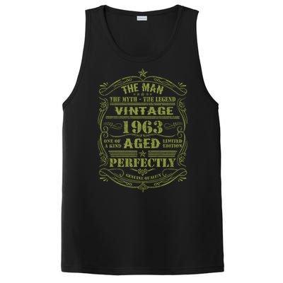 Vintage 1963 Birthday Gift The Myth Legends Gift PosiCharge Competitor Tank