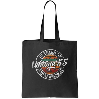 Vintage 1955 Bday Stamp 70th Birthday 70 Year Old Bag