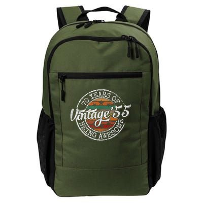 Vintage 1955 Bday Stamp 70th Birthday 70 Year Old Backpack