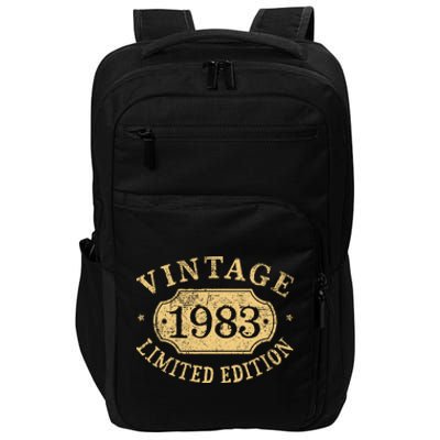 Vintage 1983 Birthday 39th Limited Edition Impact Tech Backpack