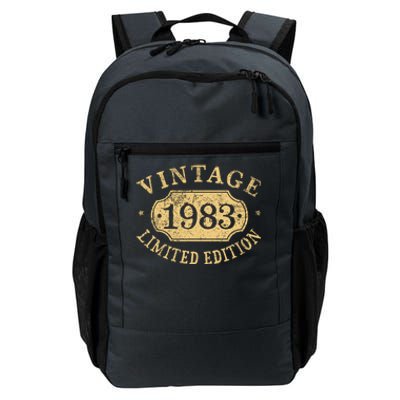 Vintage 1983 Birthday 39th Limited Edition Daily Commute Backpack