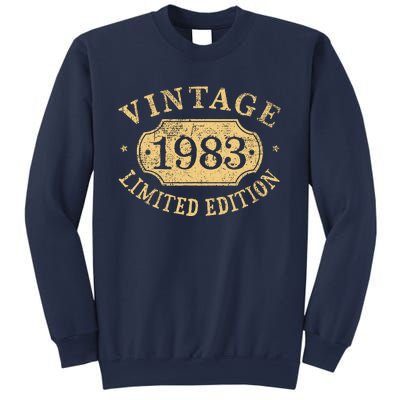 Vintage 1983 Birthday 39th Limited Edition Sweatshirt