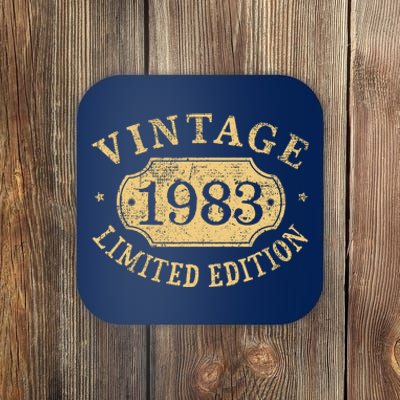 Vintage 1983 Birthday 39th Limited Edition Coaster