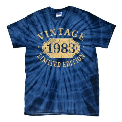 Vintage 1983 Birthday 39th Limited Edition Tie-Dye T-Shirt