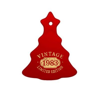 Vintage 1983 Birthday 39th Limited Edition Ceramic Tree Ornament