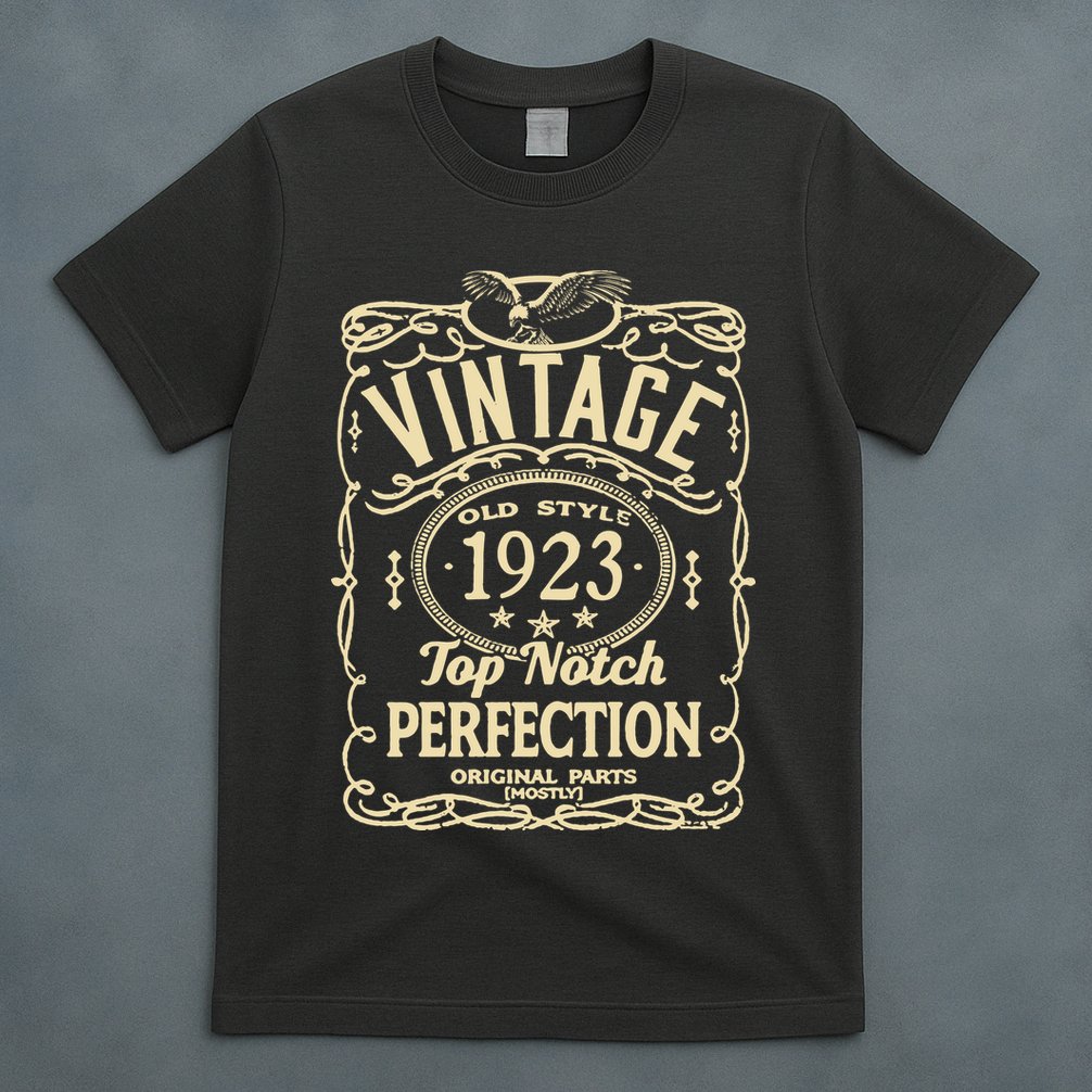 Vintage 100th Birthday top notch 1923 T-Shirt