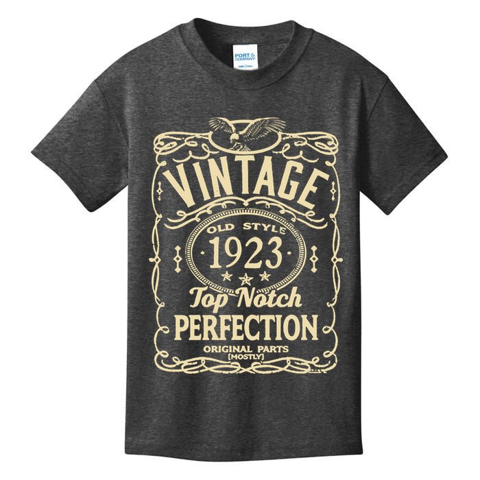 Vintage 100th Birthday top notch 1923 Kids T-Shirt