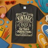 Vintage 100th Birthday top notch 1923 Kids T-Shirt