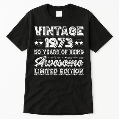 Vintage 1973 Being Awesome Limited Tall T-Shirt