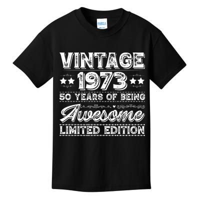 Vintage 1973 Being Awesome Limited Kids T-Shirt