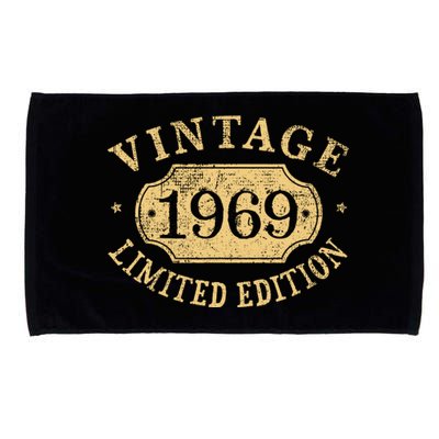 Vintage 1969 Birthday 53rd Limited Edition Microfiber Hand Towel