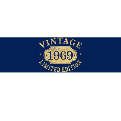 Vintage 1969 Birthday 53rd Limited Edition Bumper Sticker