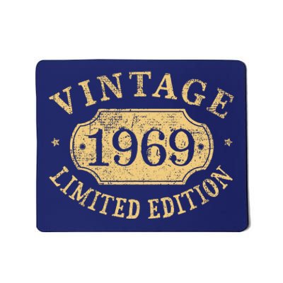 Vintage 1969 Birthday 53rd Limited Edition Mousepad