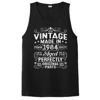 Vintage 1984 Bday 40 Year Old Retro 40th Birthday Gifts PosiCharge Competitor Tank