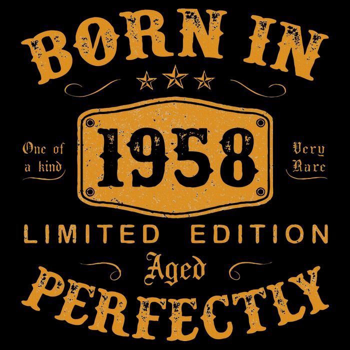 Vintage 1958 Birthday Celebration 65th Year Gift Backpack
